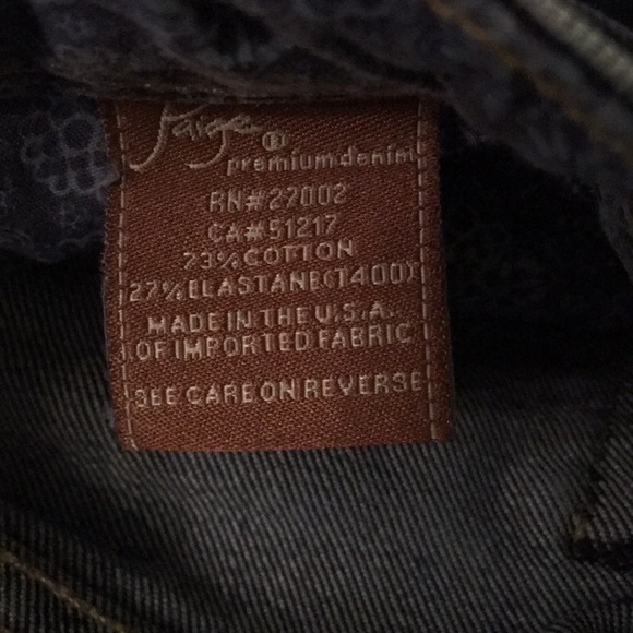 SOLD Paige Premium Denim Skyline Skinny Jeans - Picture 7 of 7